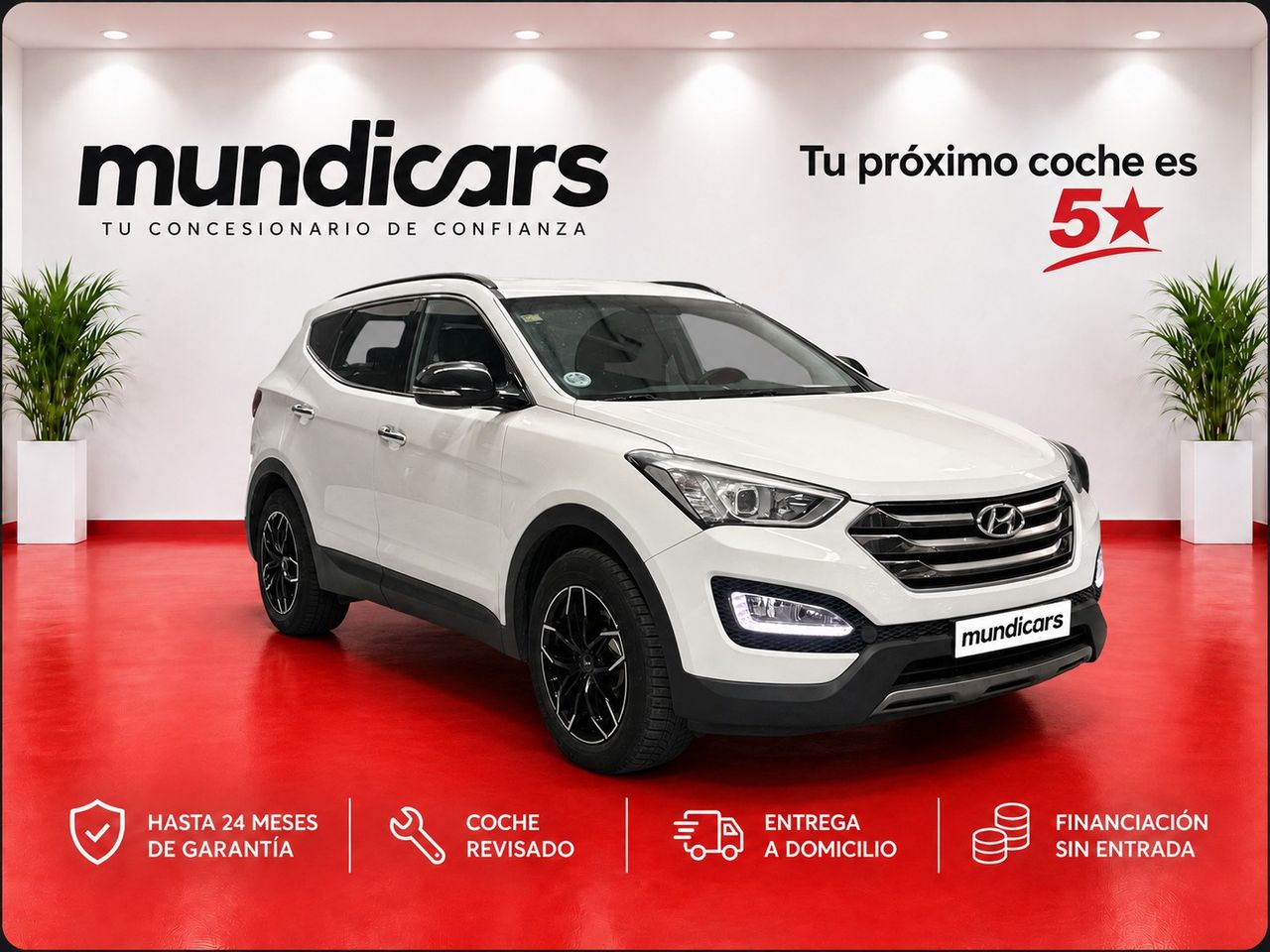 Hyundai Santa Fe 2.2 CRDi Klass 4x2 5S 5 plazas