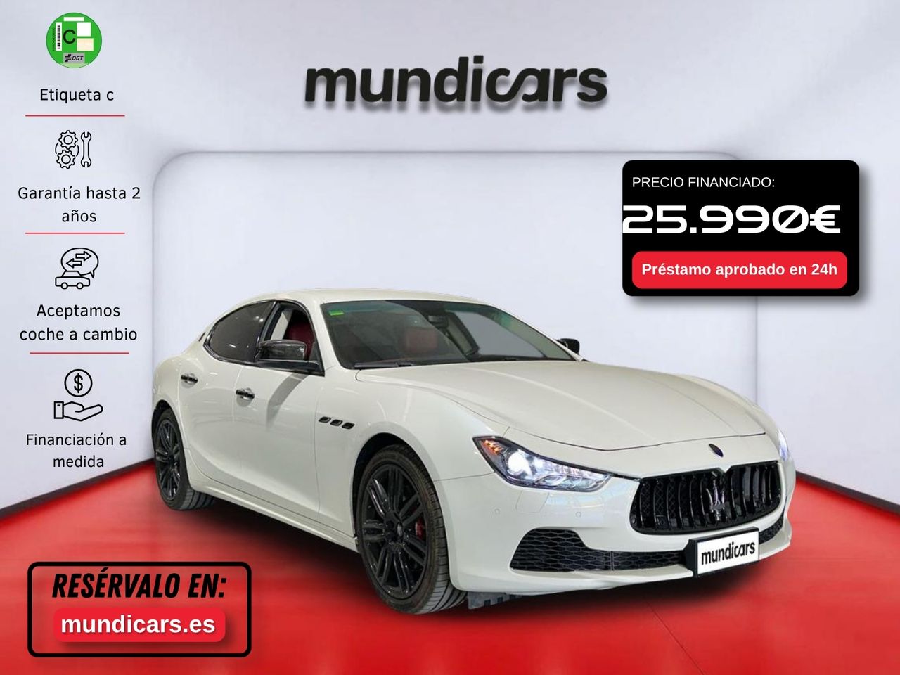 Maserati Ghibli S 3.0 V6 BT 410cv RWD - Foto 2