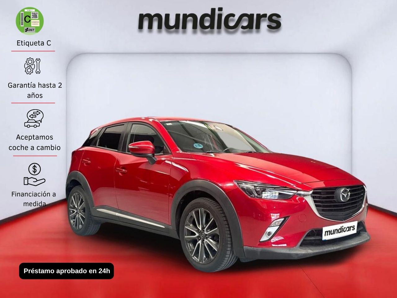 Mazda CX-3 1.5 SKYACTIV DE 77kW Luxury 2WD - Foto 2