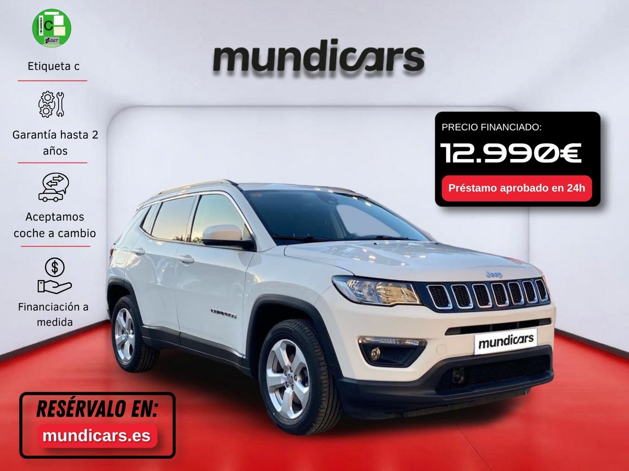 Jeep Compass 1.4 Mair 103kW Longitude 4x2 - Foto 2