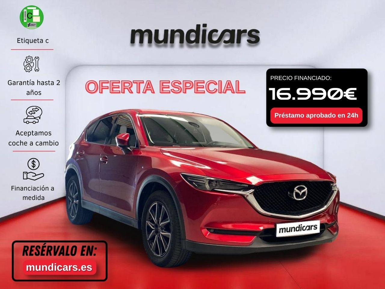 Mazda CX-5 2.2 DE 110kW (150cv) Zenith 2WD - Foto 2