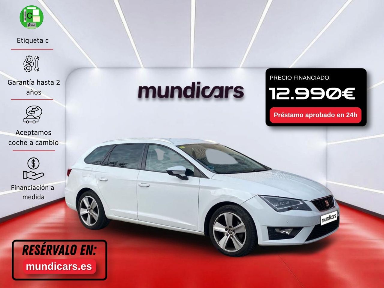 Seat Leon ST 2.0 TDI FR - Foto 2