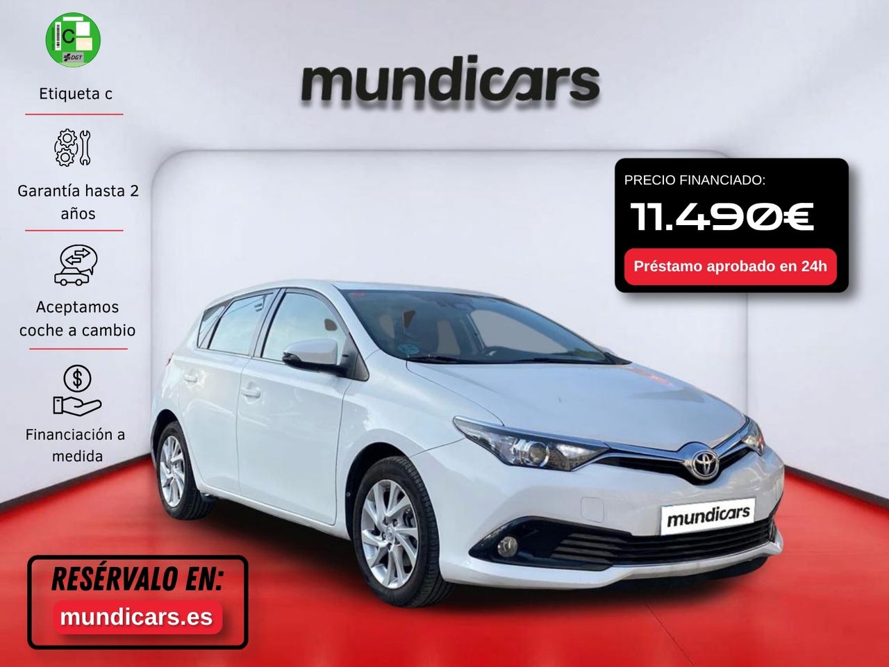 Toyota Auris 1.2 120T Active - Foto 2