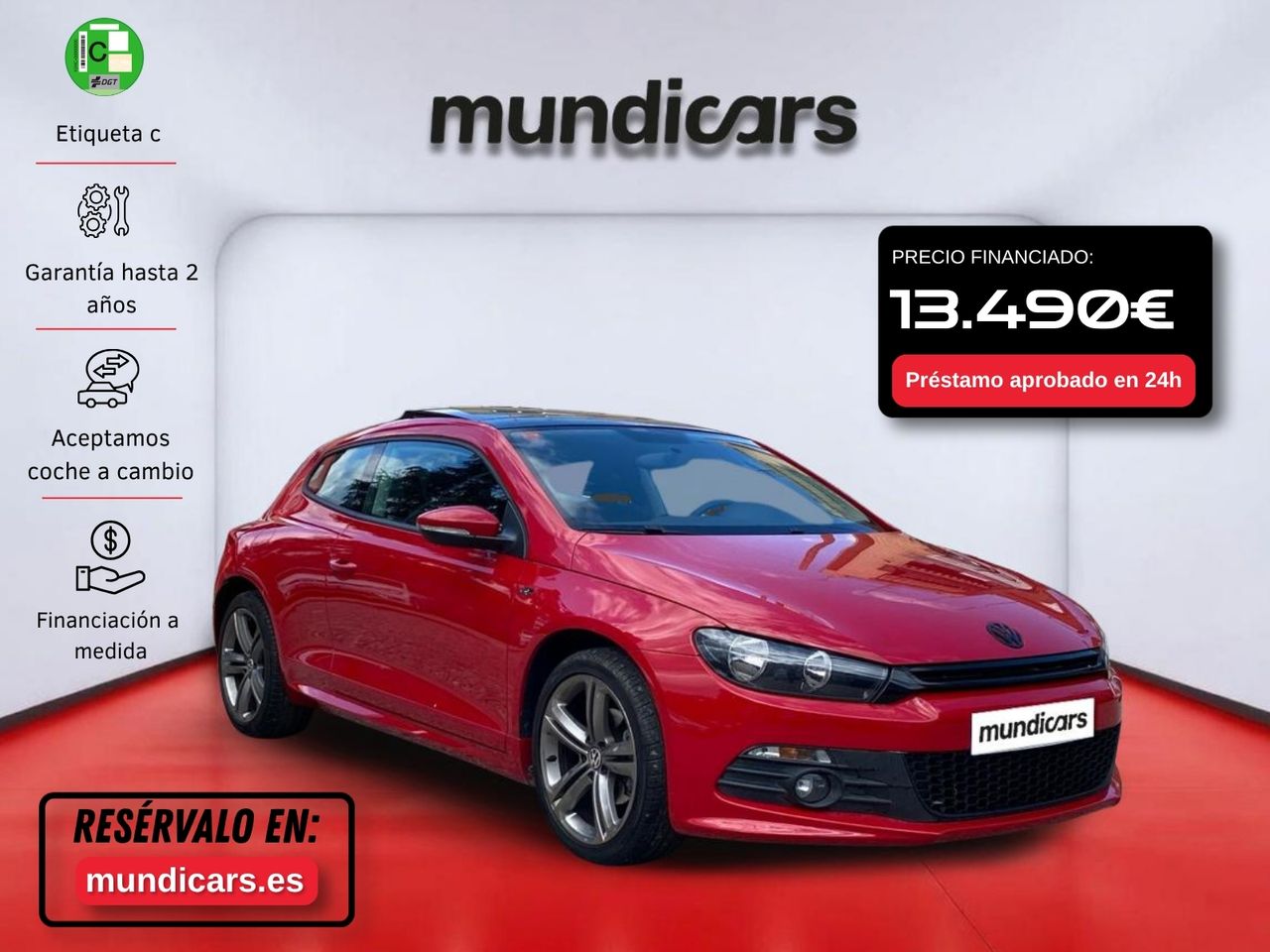 Volkswagen Scirocco RLine 1.4 TSI BMT - Foto 2