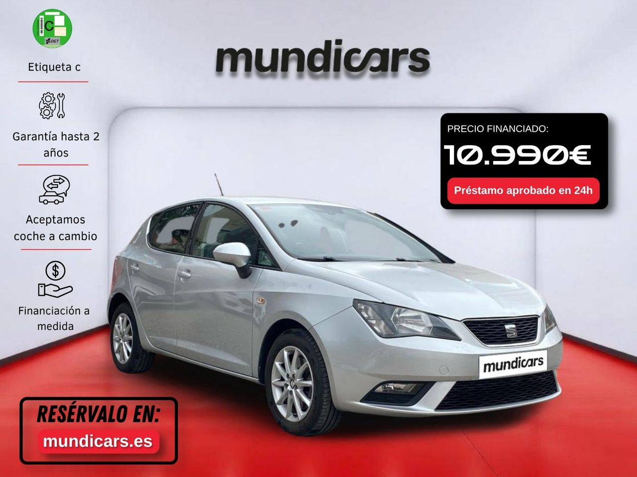Seat Ibiza 1.4 TDI Style - Foto 2