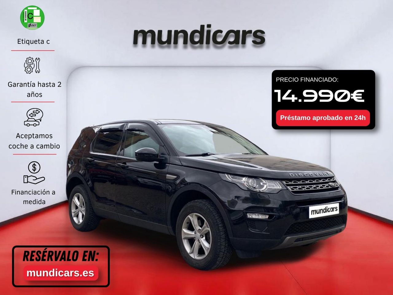 Land-Rover Discovery Sport 2.0 Td4 SE AWD - Foto 2