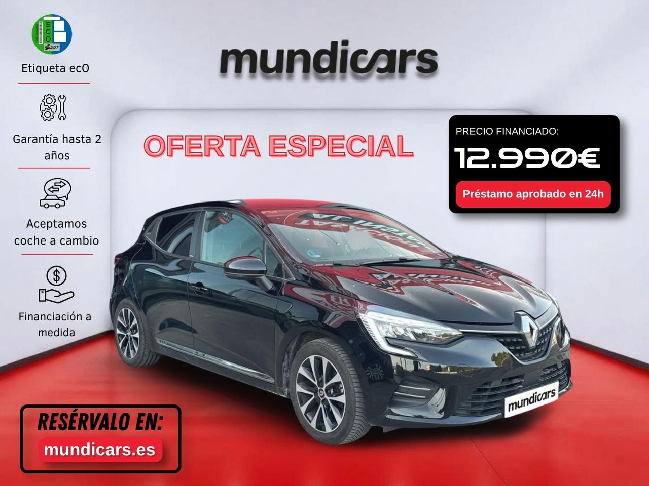 Renault Clio 1.6 Hybrid E-Tech Intens - Foto 2