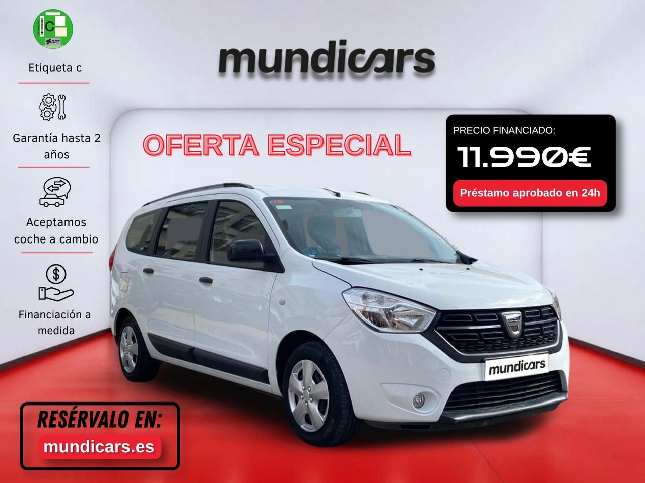 Dacia Lodgy Comfort 1.6 GLP 5Pl - Foto 2