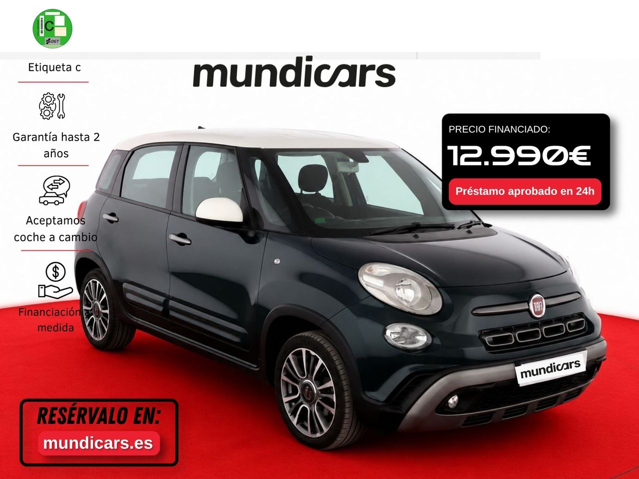 Fiat 500L 1.6 JTDM Cross - Foto 2