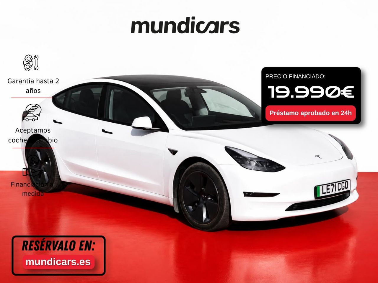 Tesla Model 3  Gran Autonomia AWD - Foto 2