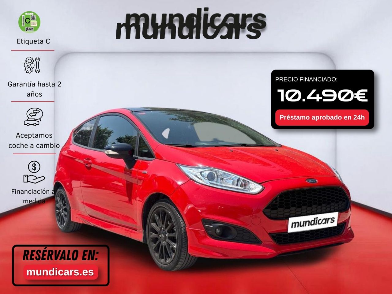 Ford Fiesta 1.0 EcoBoost 140CV STLine SS - Foto 2