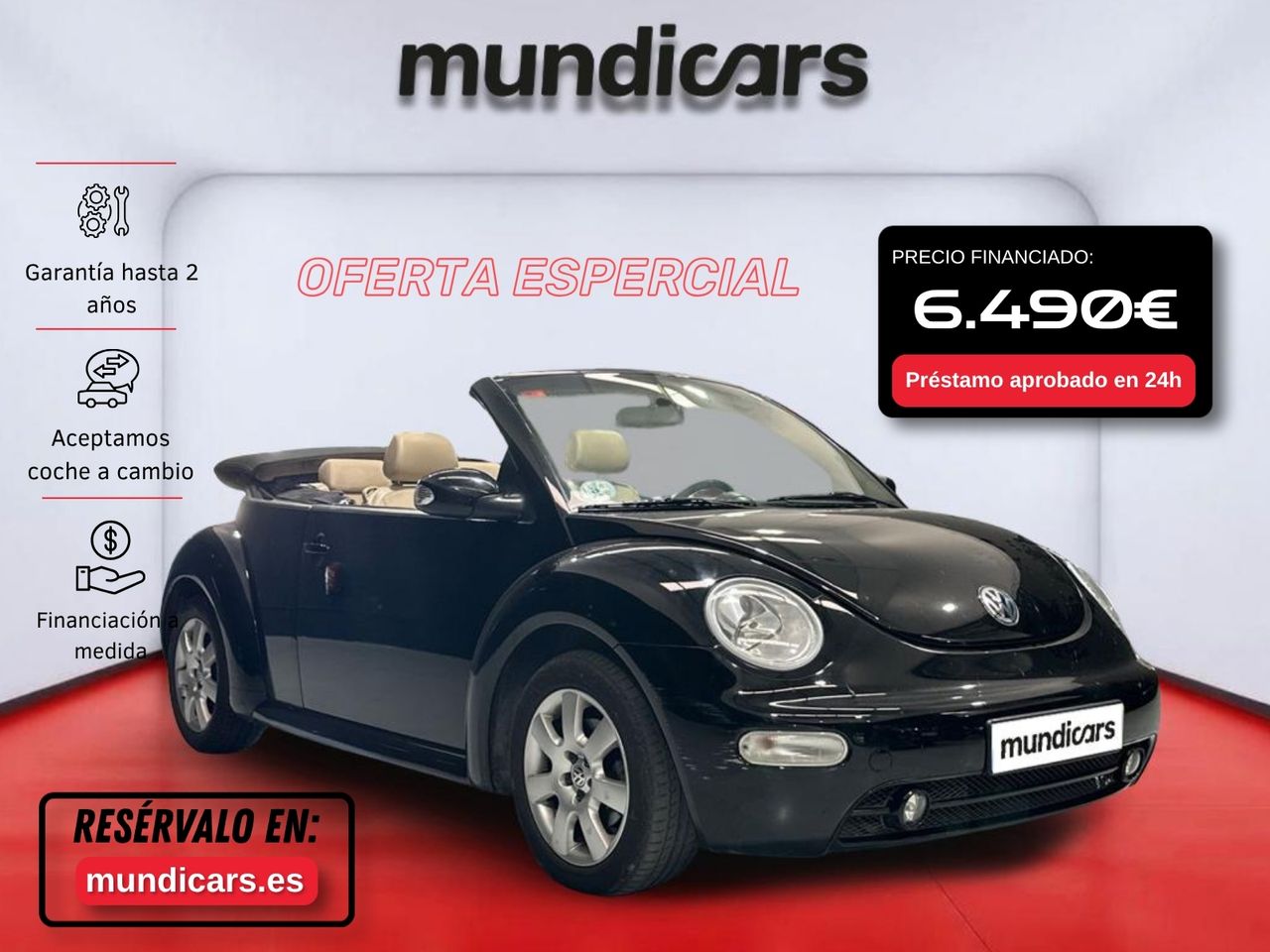Volkswagen New Beetle 2.0 Cabriolet - Foto 2