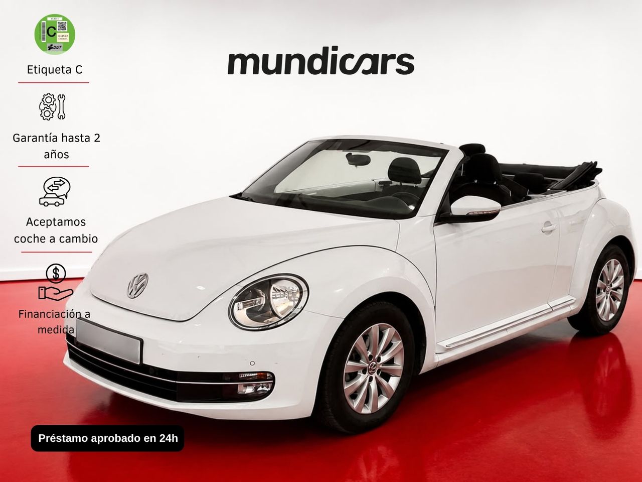 Volkswagen Beetle Cabrio 1.2 TSI 105cv Design - Foto 2