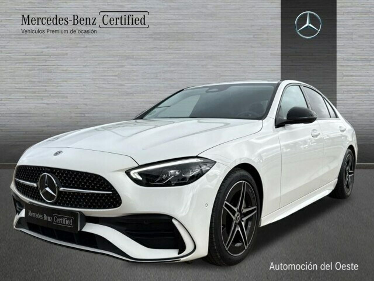 Coche hibrido con mbux  de segunda mano - mercedes clase c 2022 /