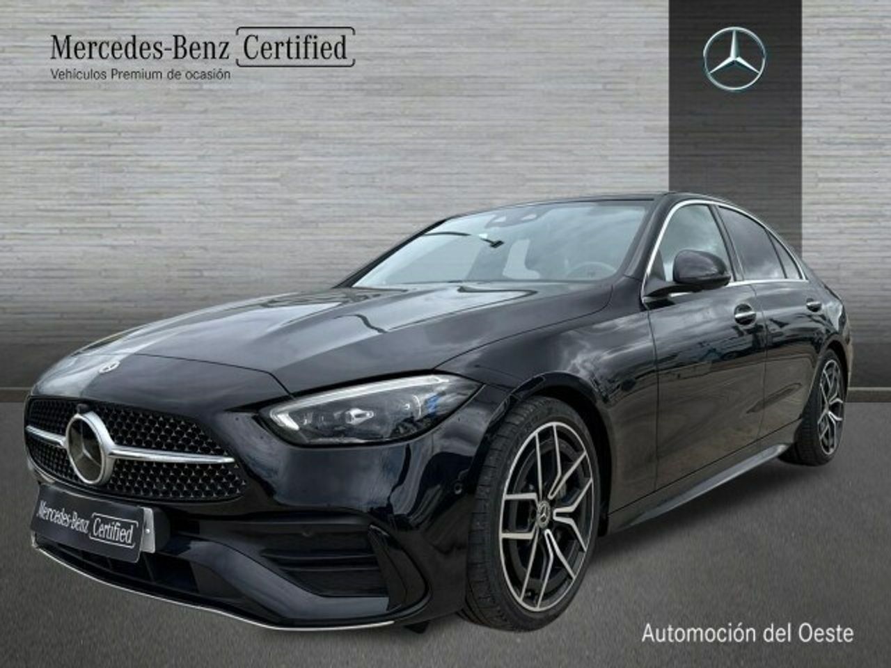 Coche hibrido con mbux  de segunda mano - mercedes clase c 2023 /