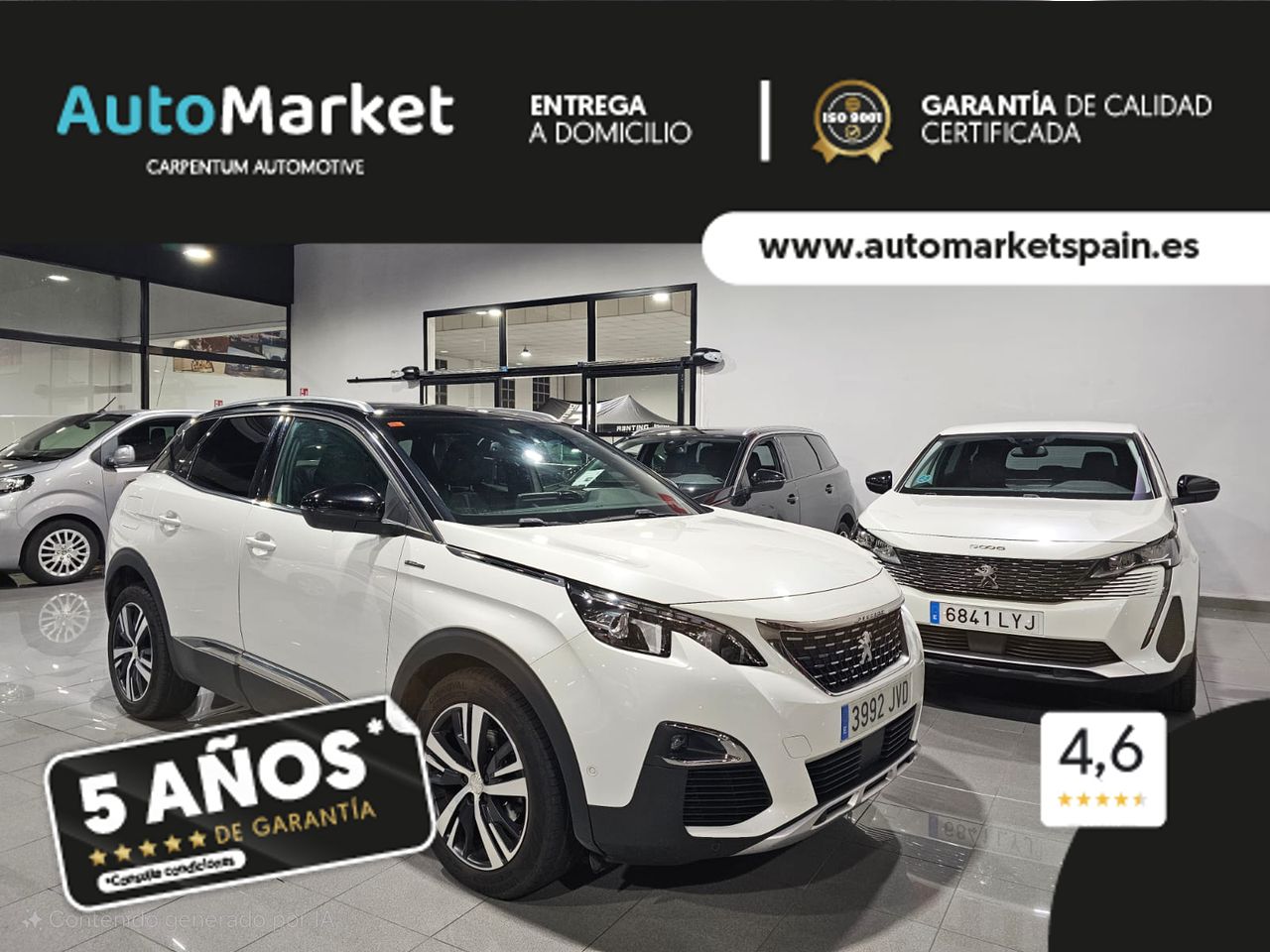 Recogida de enseres usados  de segunda mano - peugeot 3008 2016 /