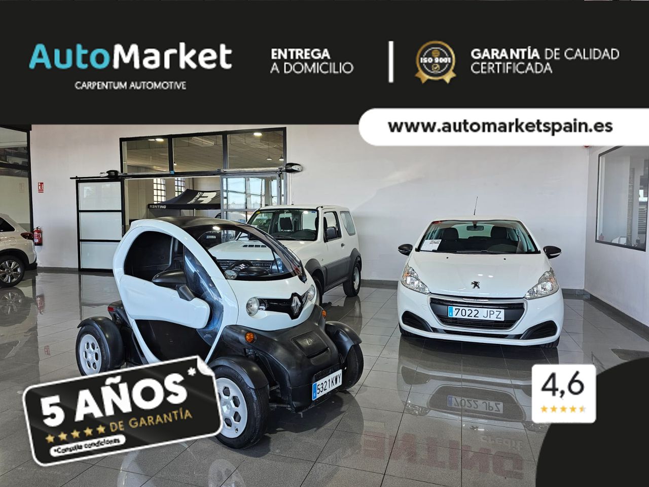 Recogida de enseres usados  de segunda mano - renault zoe 2019 /