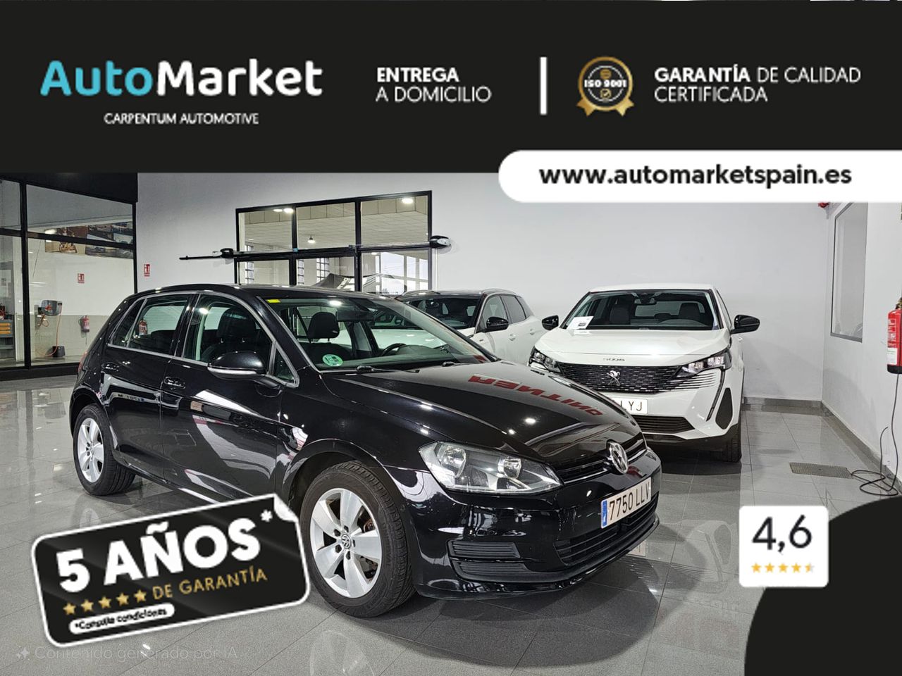 2015 volkswagen t5  de segunda mano - volkswagen golf 2015 /