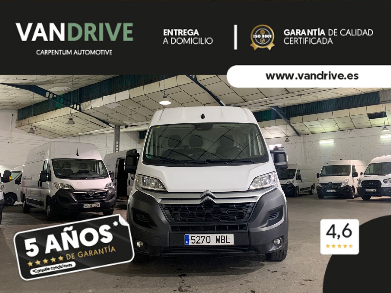 Recogida de enseres usados  de segunda mano - citroën jumper 2022 /