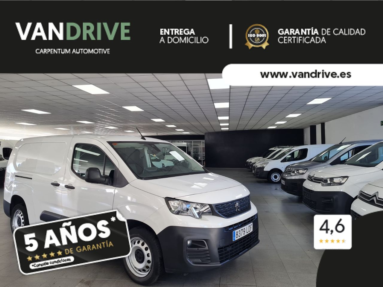 Recogida de enseres usados  de segunda mano - peugeot partner 2019 /