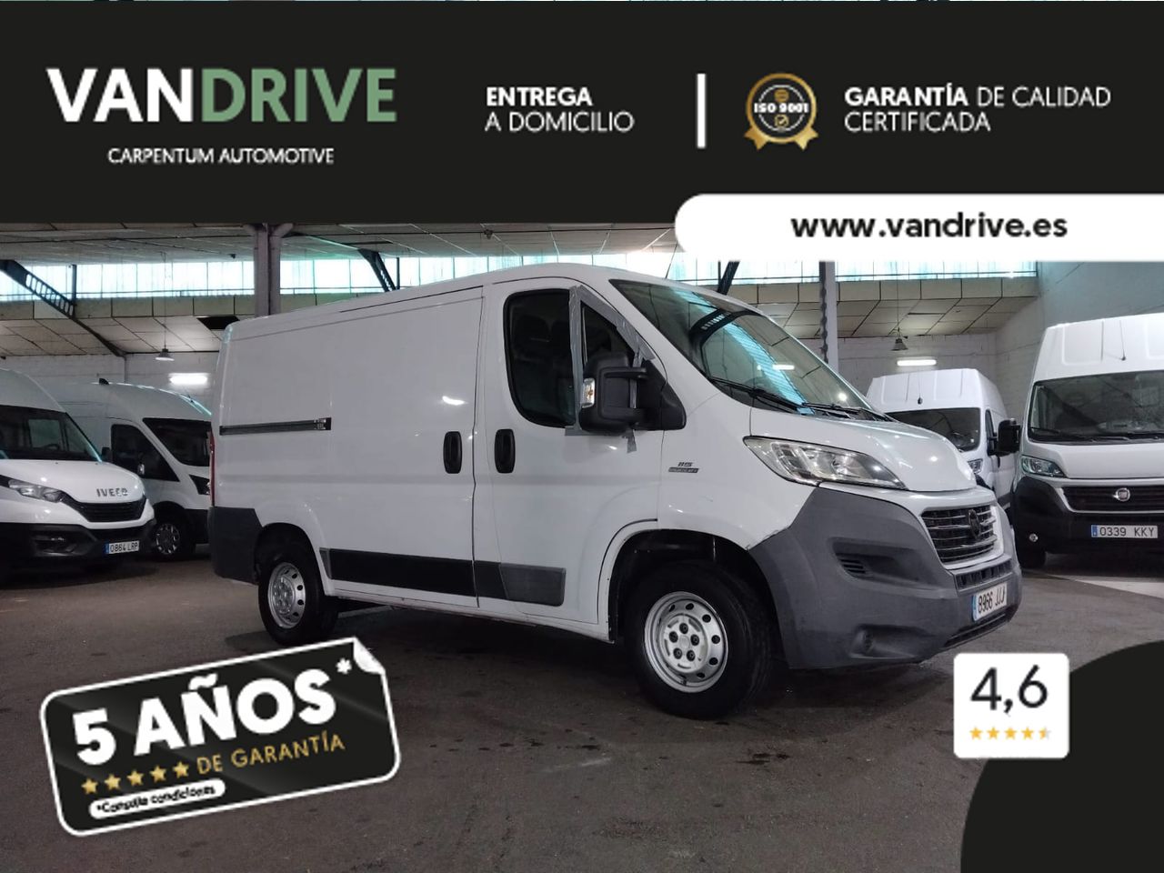 Recogida de muebles usados  de segunda mano - fiat ducato 2015 /