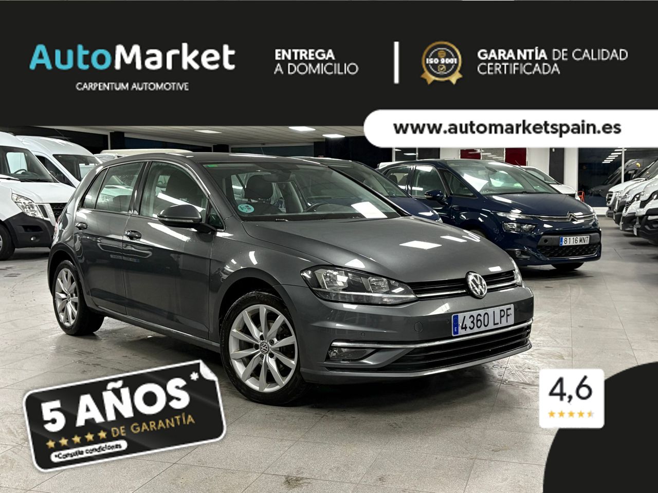 Volkswagen golf 2017  de segunda mano - volkswagen golf 2017 /