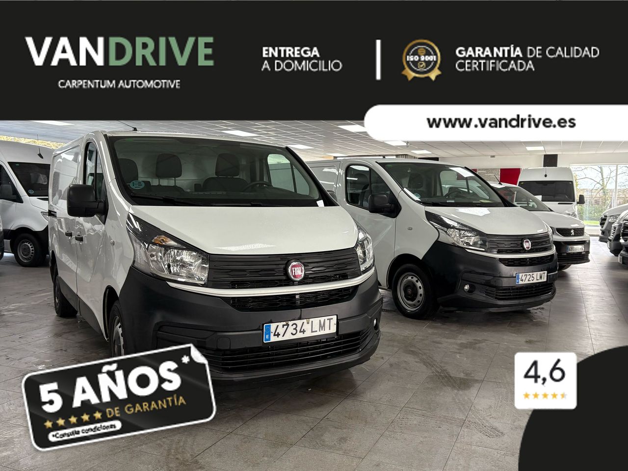 Recogida de muebles usados  de segunda mano - fiat talento 2021 /