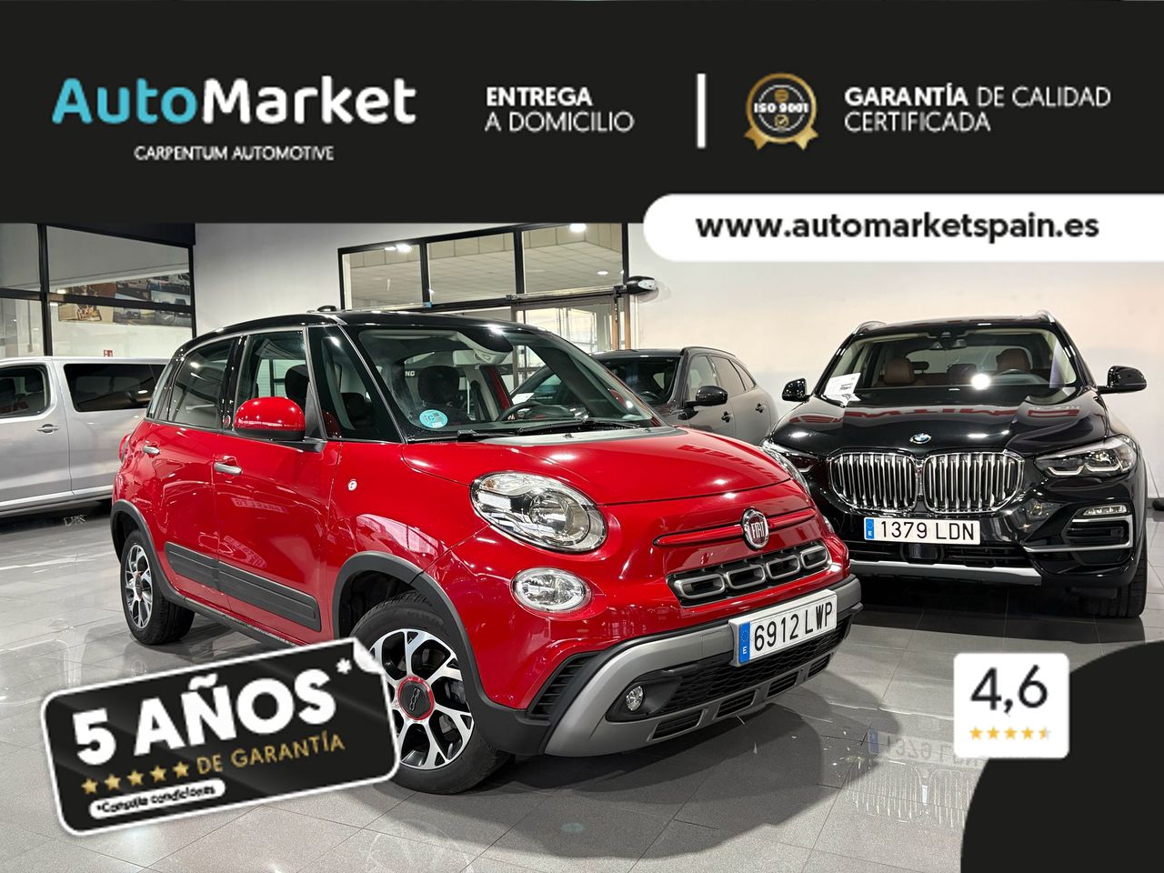 Recogida de muebles usados  de segunda mano - fiat 500l 2022 /
