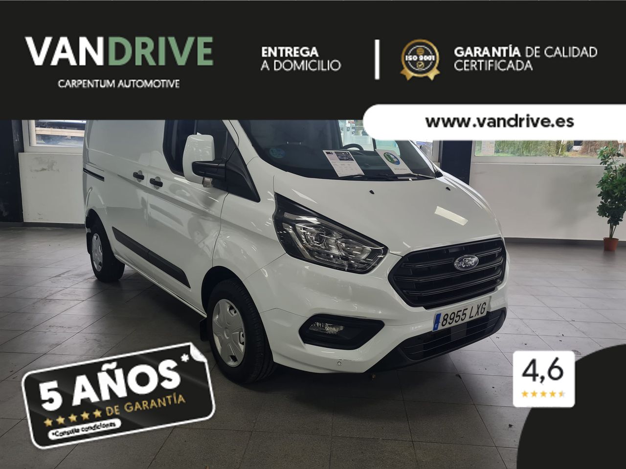 Ford transit custom  de segunda mano - ford transit custom 2022 /