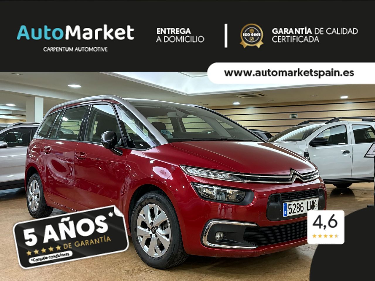 Citroen c4 segunda mano madrid  de segunda mano en Madrid - citroën grand c4 spacetourer 2021 /