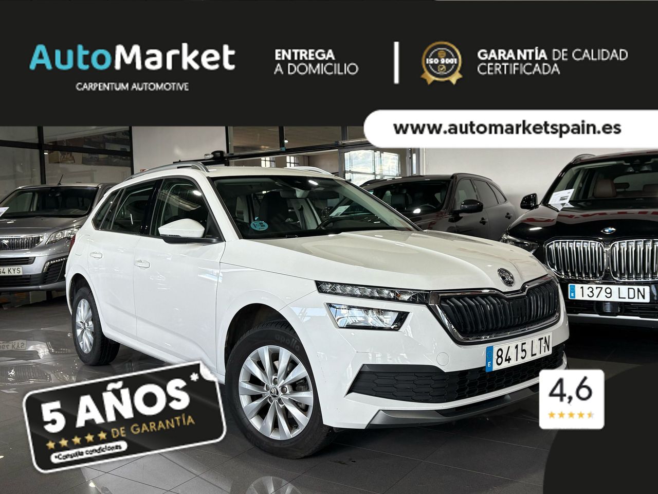 Skoda kamiq gasolina  de segunda mano - skoda kamiq 2021 /