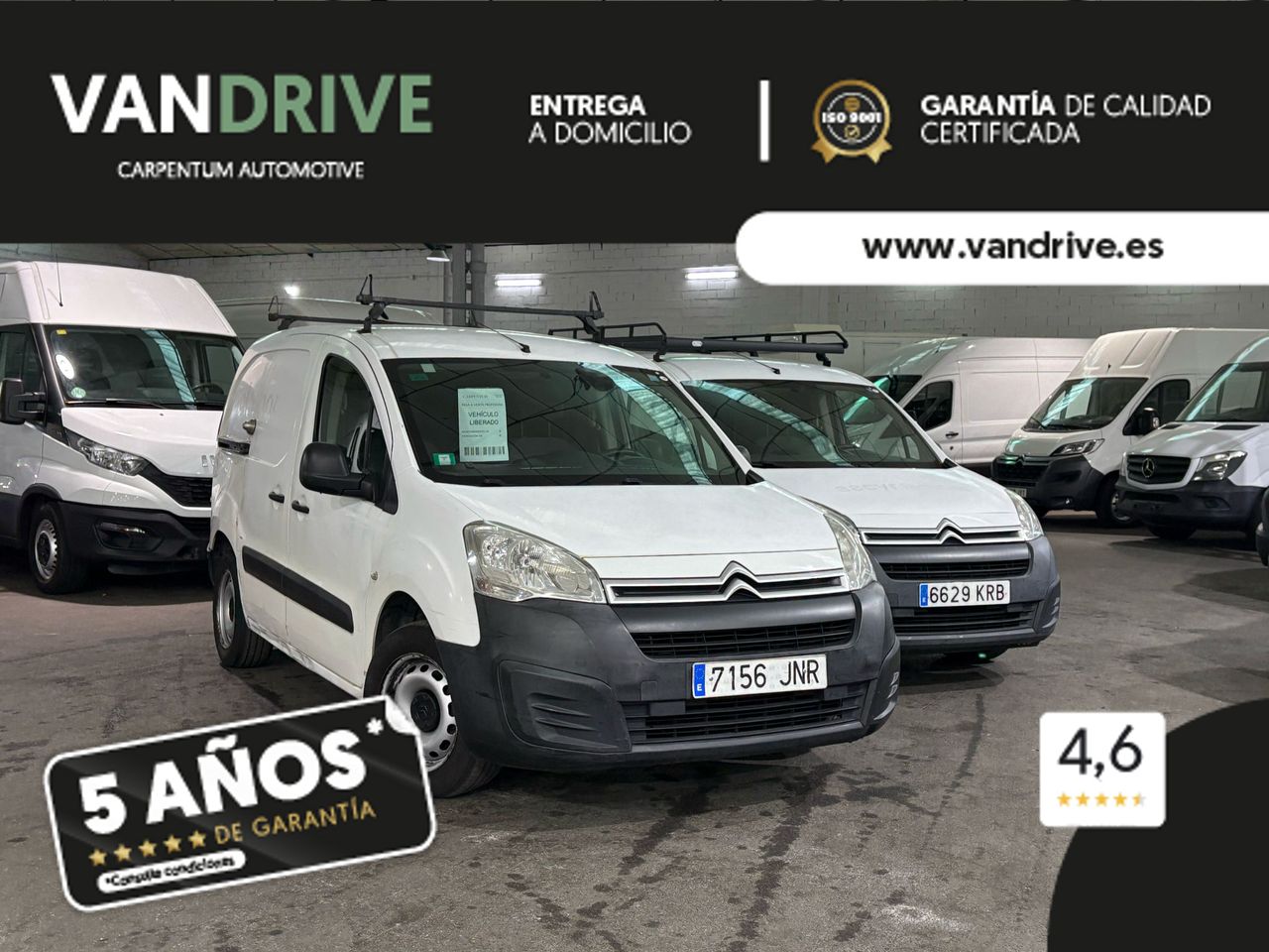 Transporte de materiales de construccion  de segunda mano - citroën berlingo 2018 /