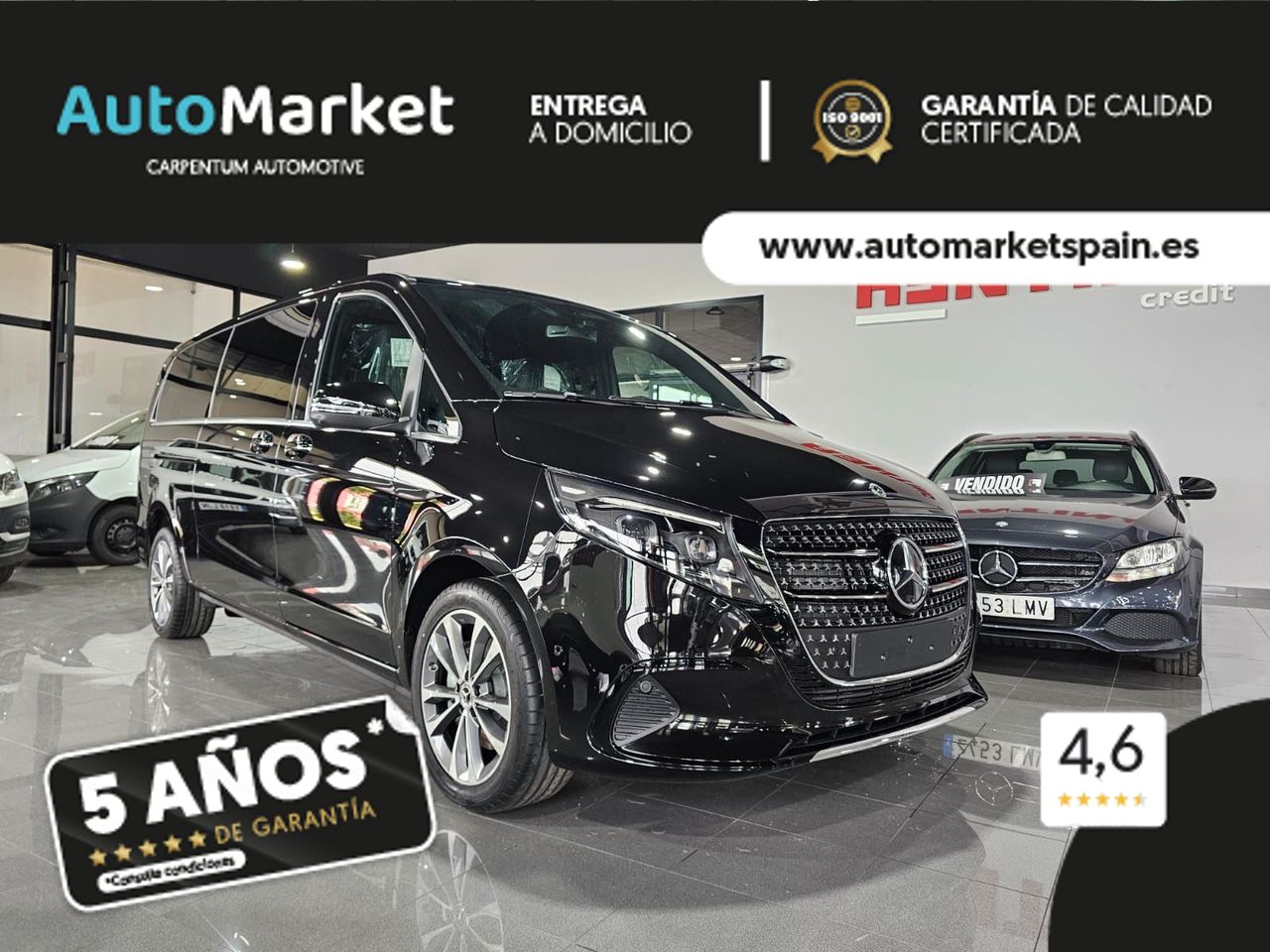 Impuestos  de segunda mano - mercedes clase v 2024 /