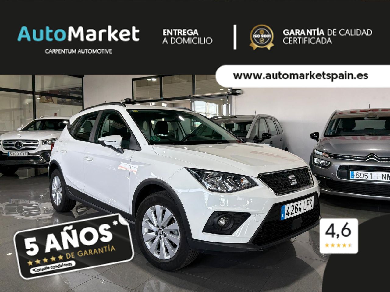 Seat arona 2020  de segunda mano - seat arona 2020 /