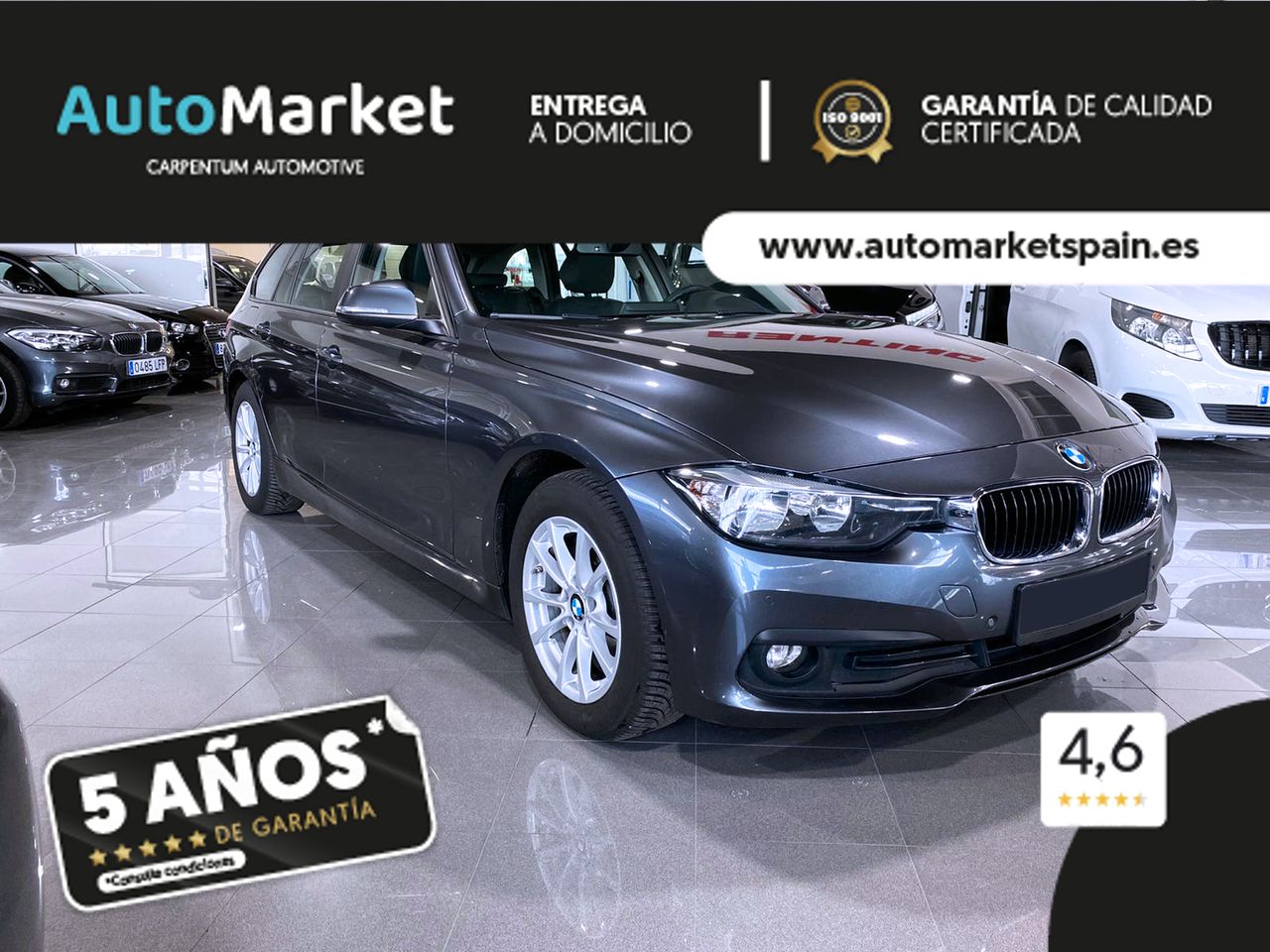 Transporte de materiales de construccion  de segunda mano - bmw serie 3 2016 /
