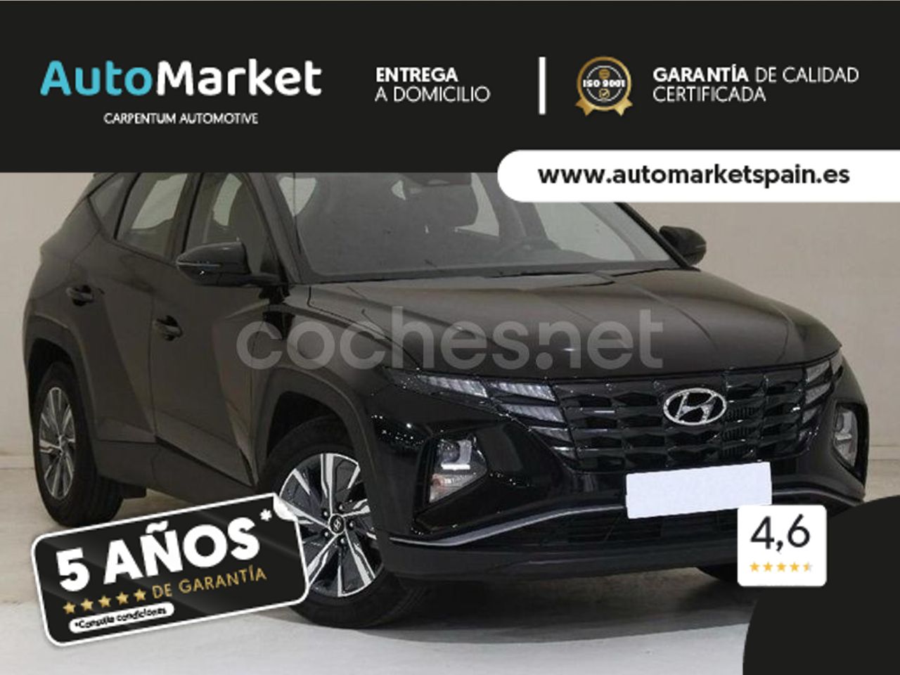 Hyundai i10 color negro  de segunda mano - hyundai tucson 2024 /