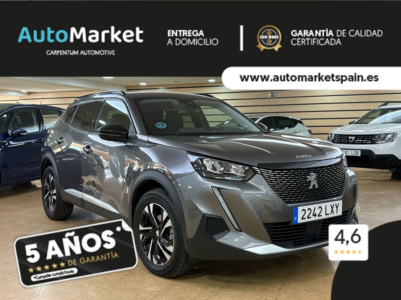 Transporte de materiales de construccion  de segunda mano - peugeot 2008 2021 /