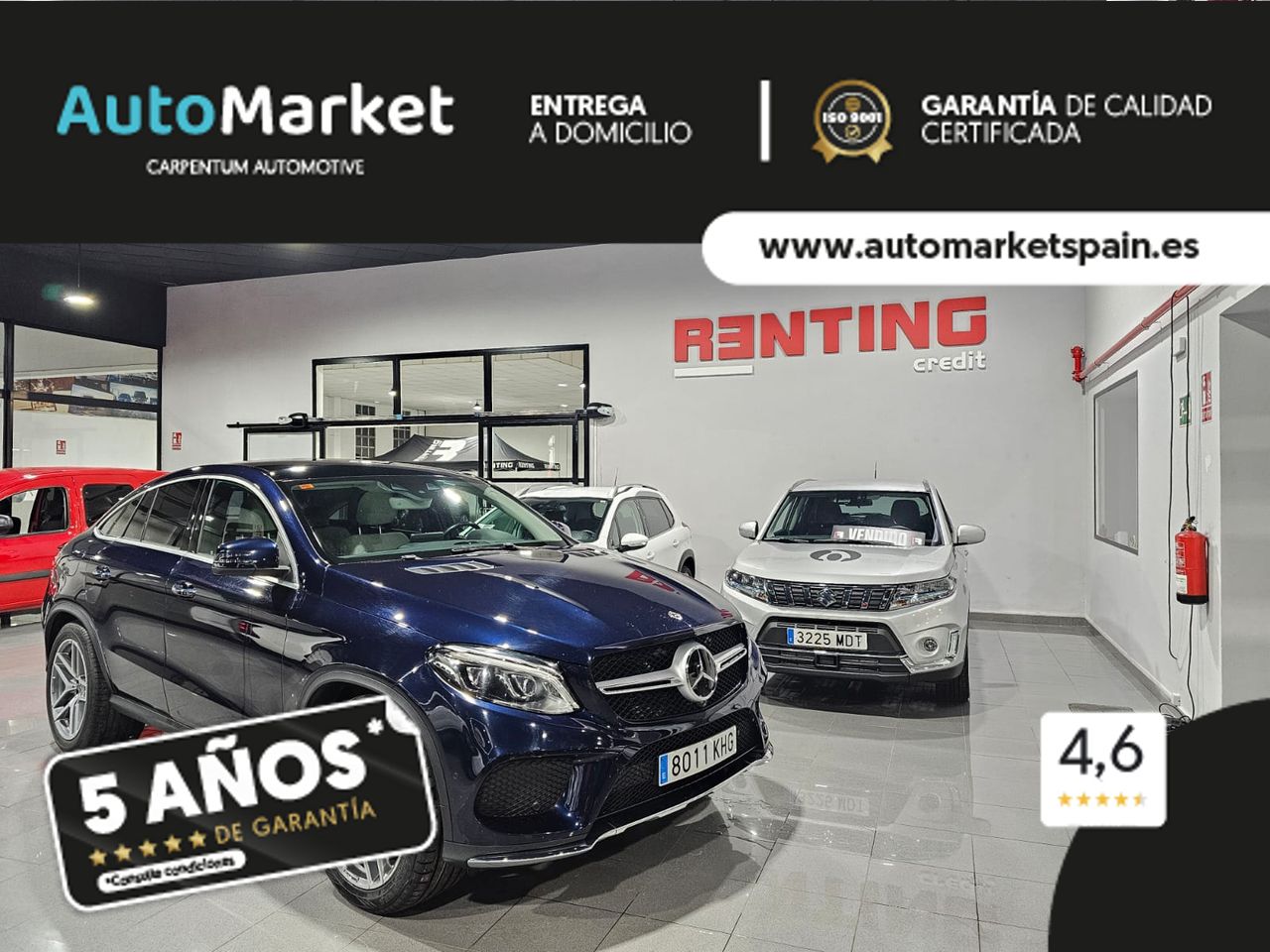 Mercedes clase e revision en taller  de segunda mano - mercedes clase gle 2018 /