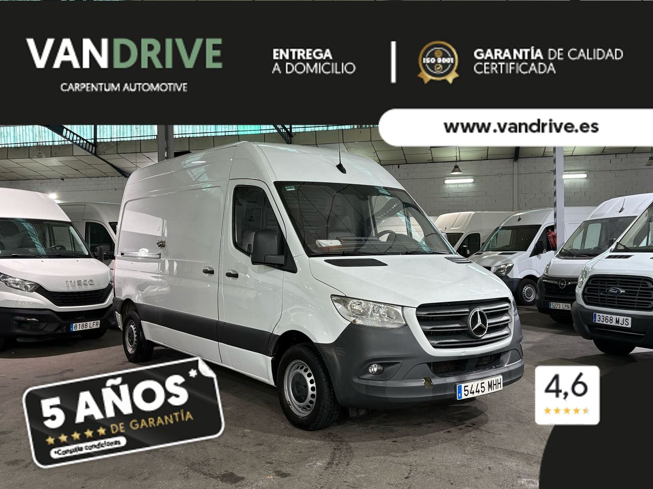 Transporte de materiales de construccion  de segunda mano - mercedes sprinter 2023 /