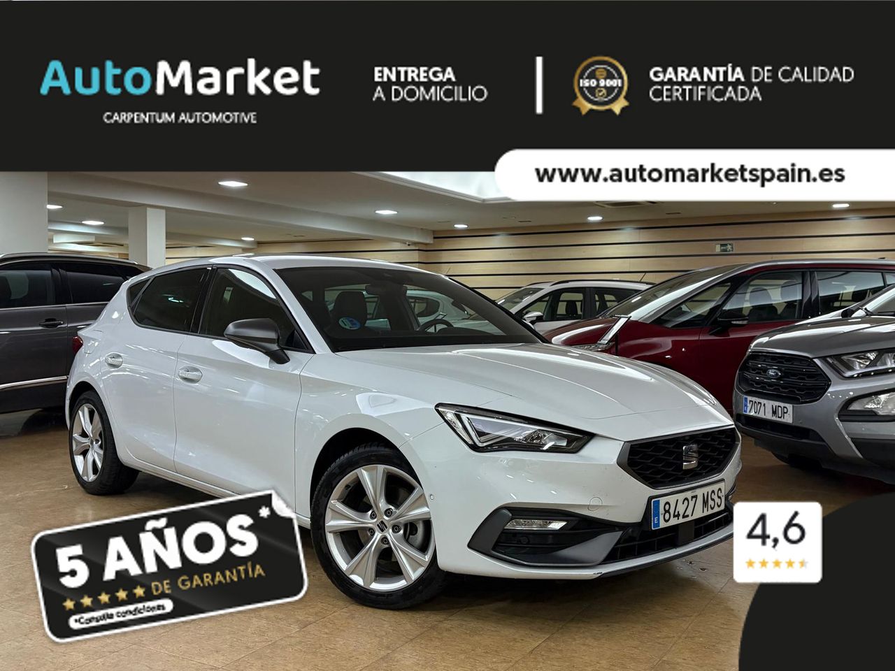 Transporte de materiales de construccion  de segunda mano - seat leon 2024 /
