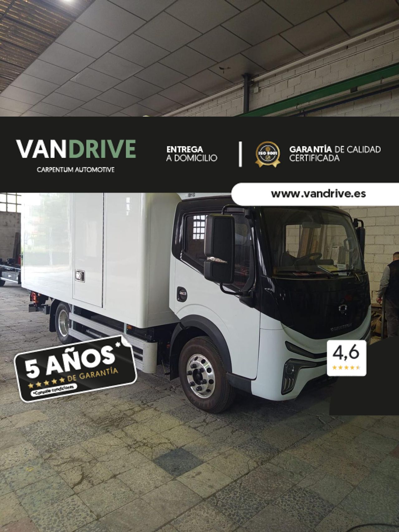 Camiones 3 ejes  de segunda mano - dongfeng box 2025 /