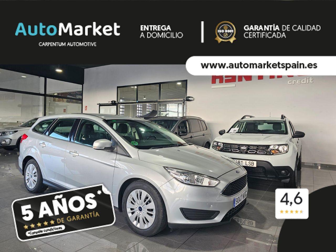 Ford focus 2024 caracteristicas  de segunda mano - ford focus 2015 /
