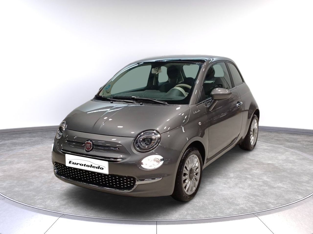 Fiat 500 2022 gris 4 plazas  de segunda mano - fiat 500 2022 /