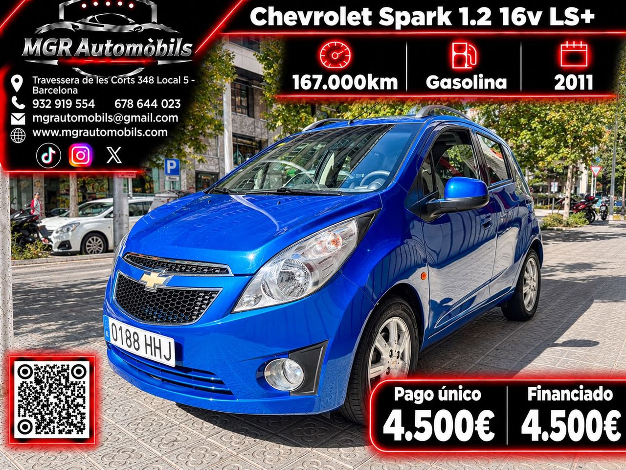 Chevrolet Spark 1.2 16v LS+