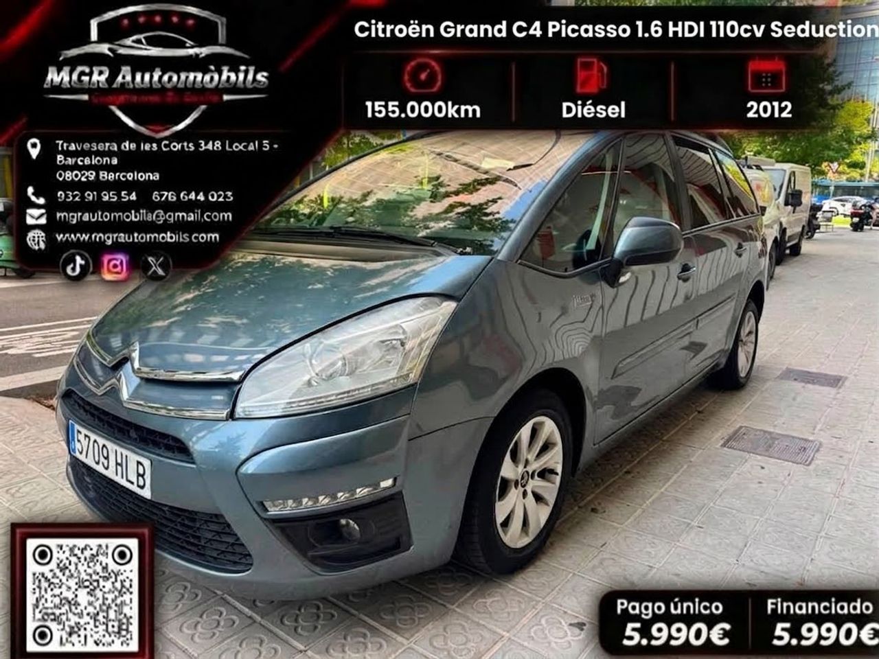 Citroën Grand C4 Picasso 1.6 HDi 110cv Business 7p.