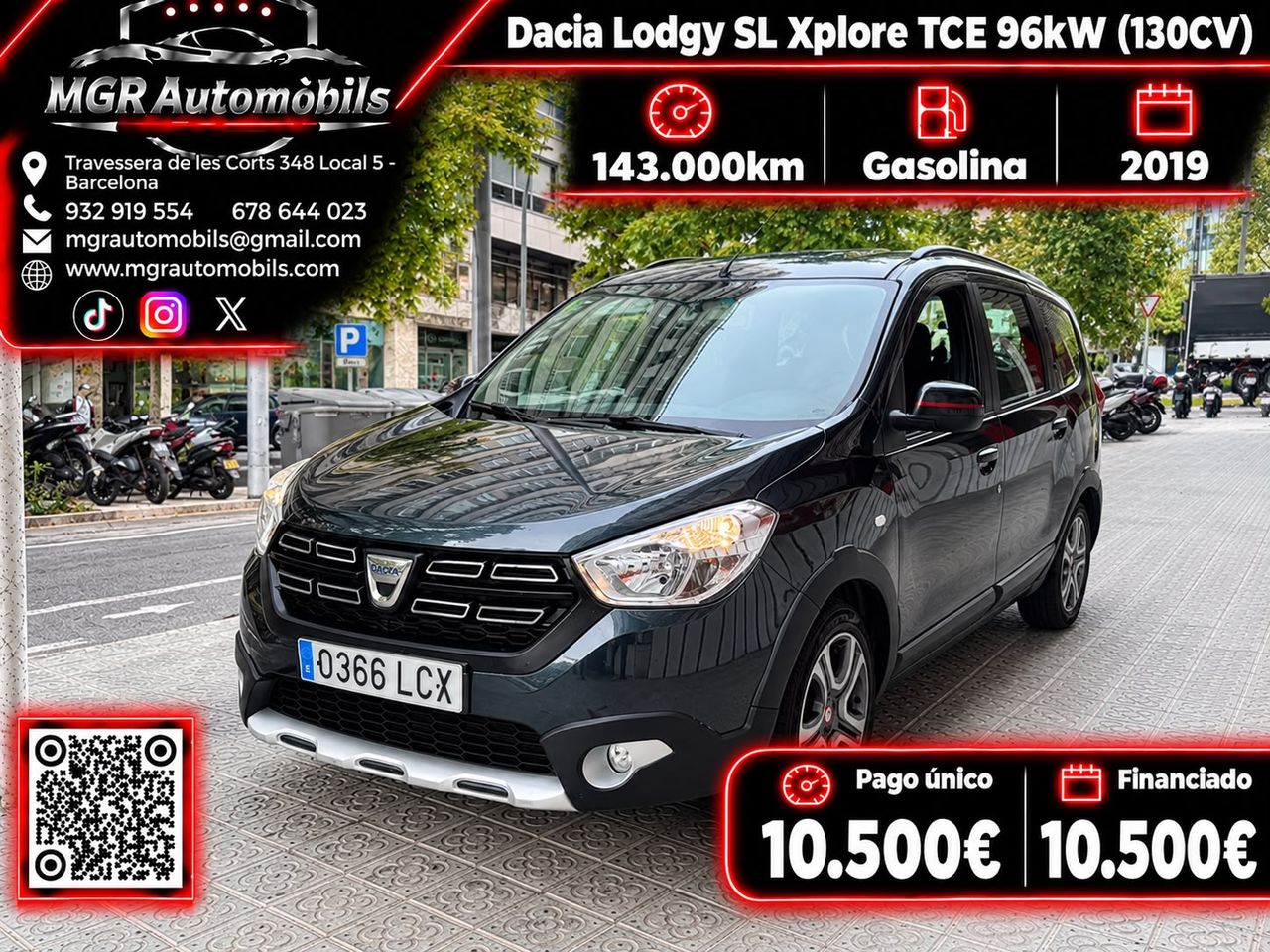 Dacia Lodgy SL Xplore TCE 96kW (130CV) 7Pl GPF