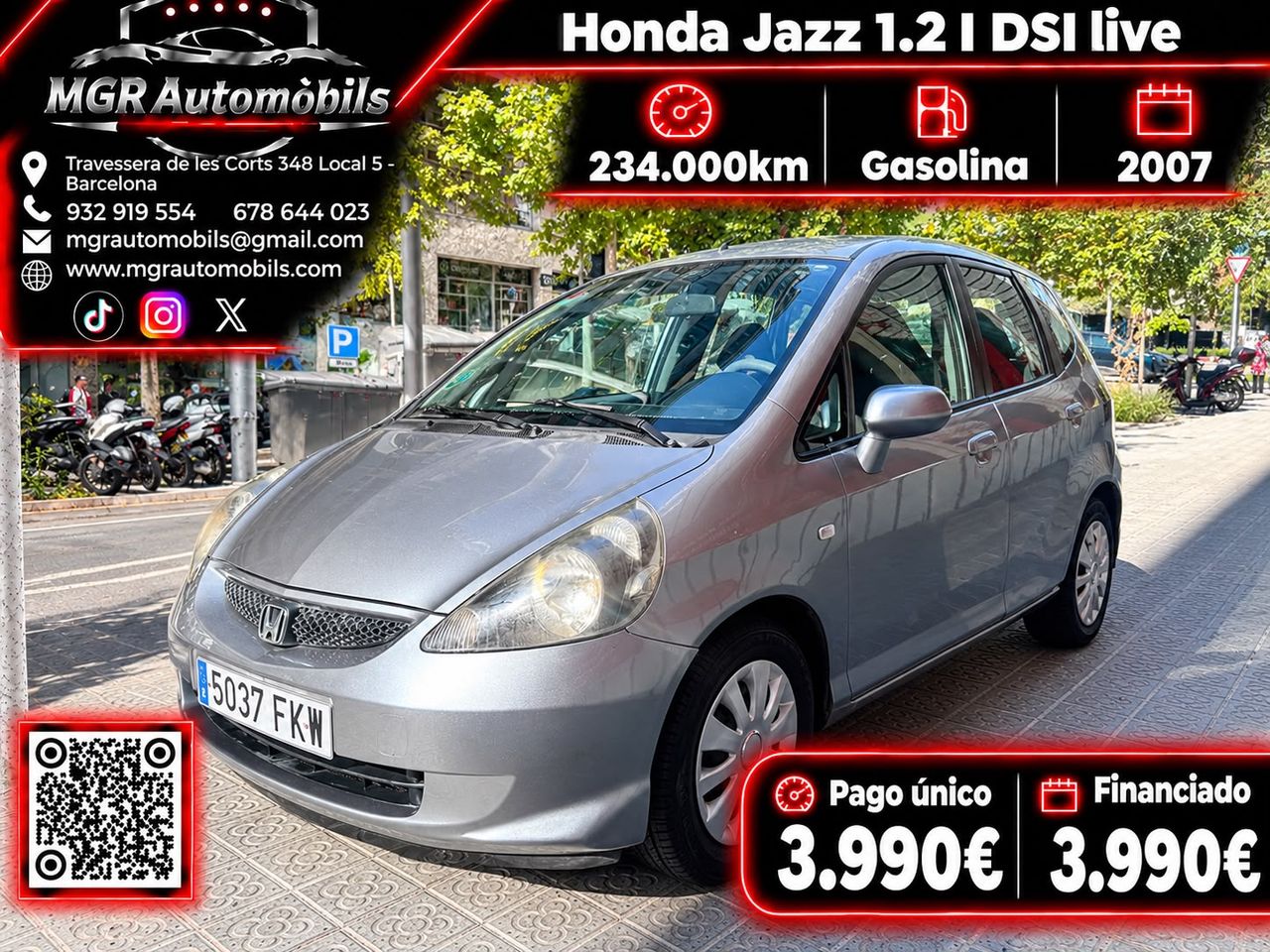 Honda Jazz 1.2 I DSI live