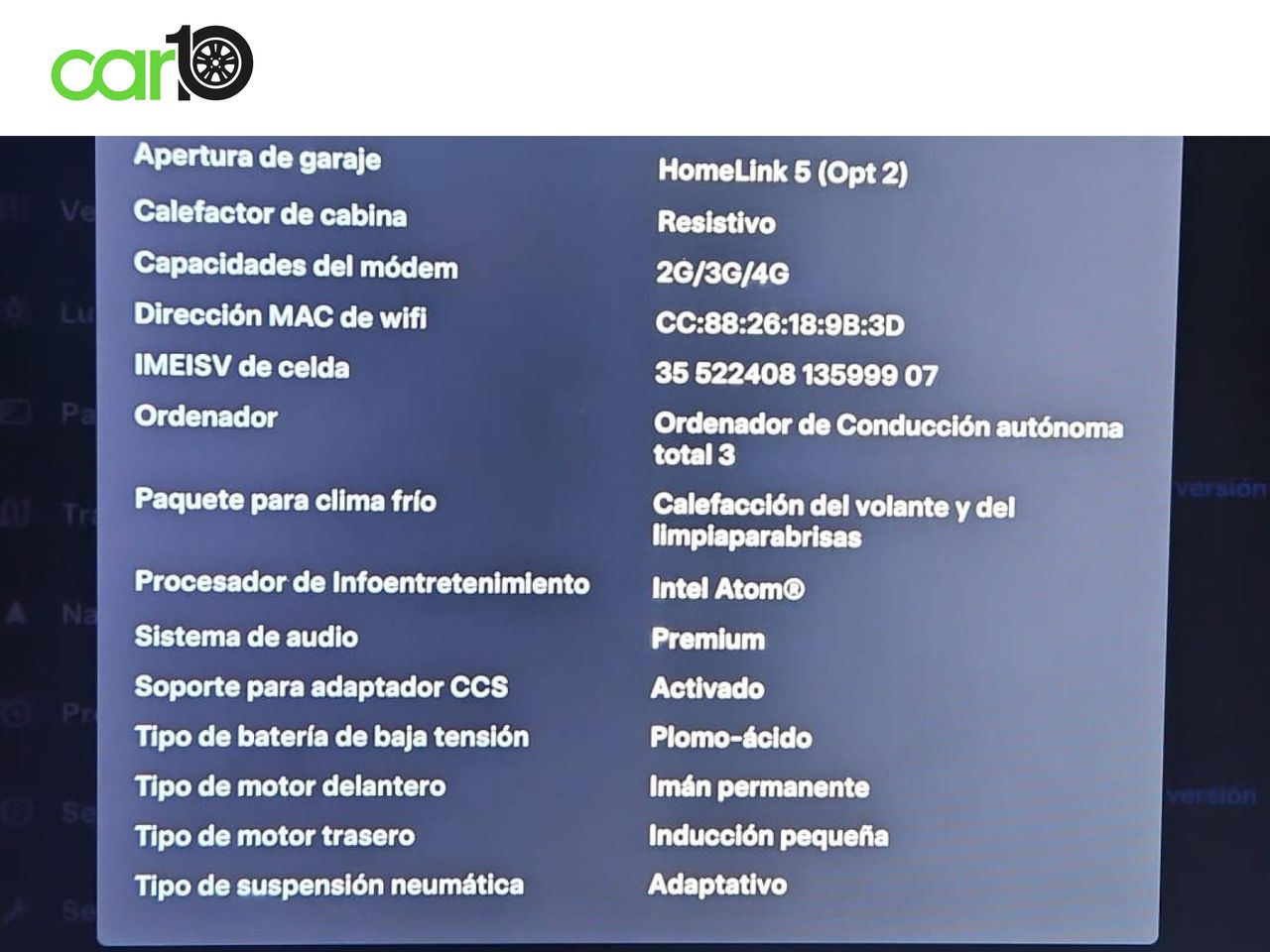 TESLA MODEL S S 100 KWH DUALMOTOR LONG RANG  - Foto 41