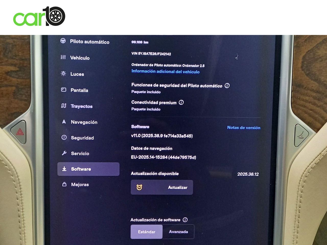 TESLA MODEL S 100D 4WD berlina con portón 345KW 5P  - Foto 25