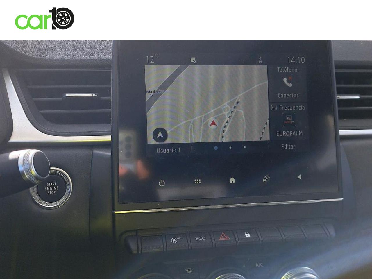 RENAULT CAPTUR Intens Tce 74kw (100cv) Glp  - Foto 8
